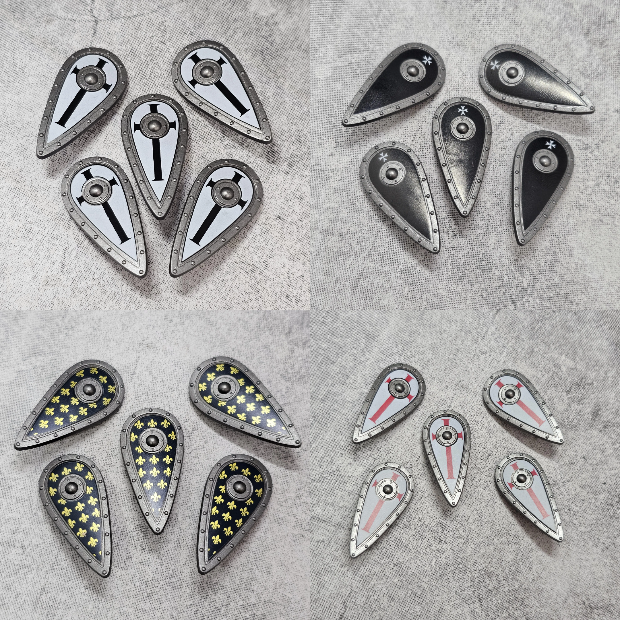 Medieval Knight Shields Building Block Set - Image 2