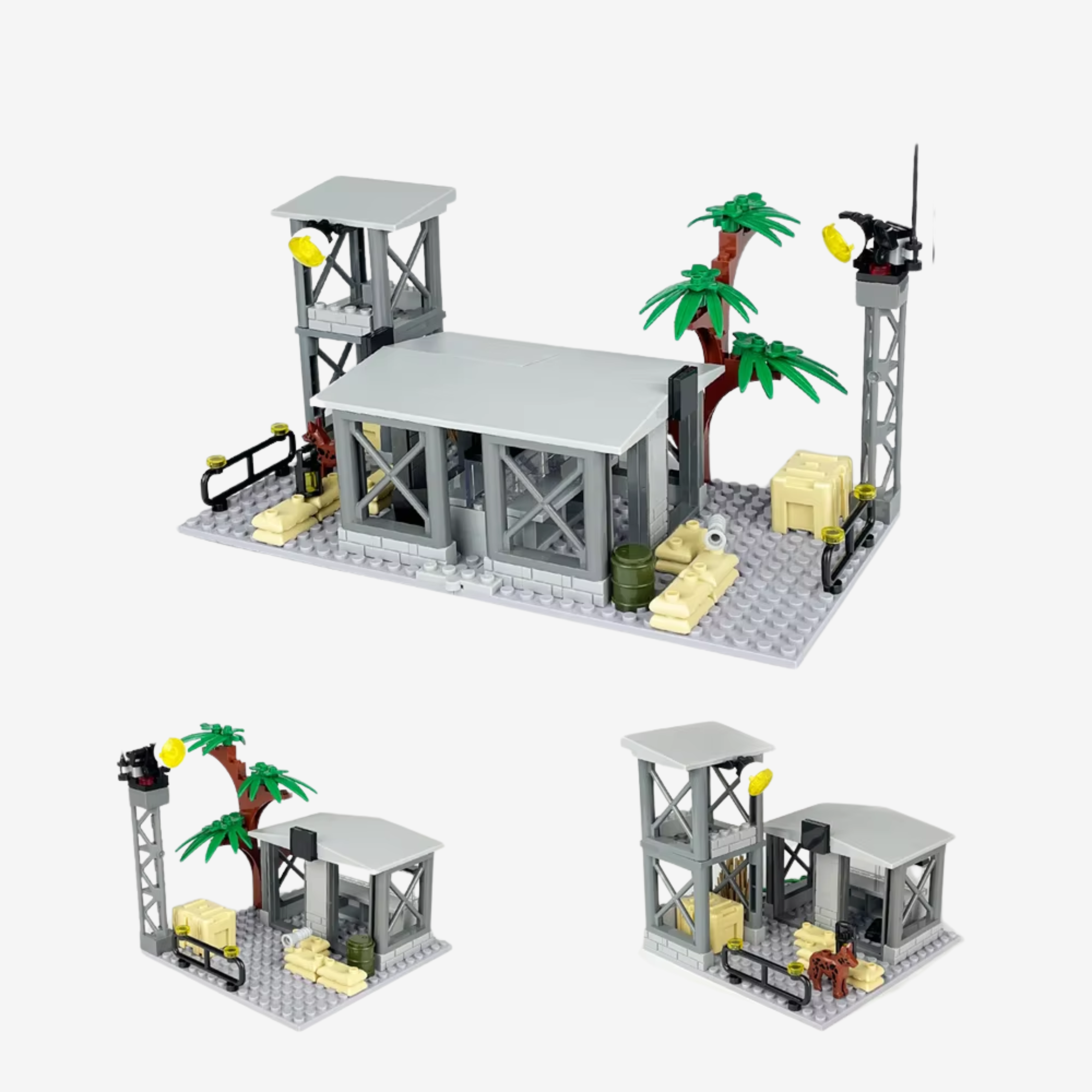 Military Outpost Defense Building Blocks Set - Image 3