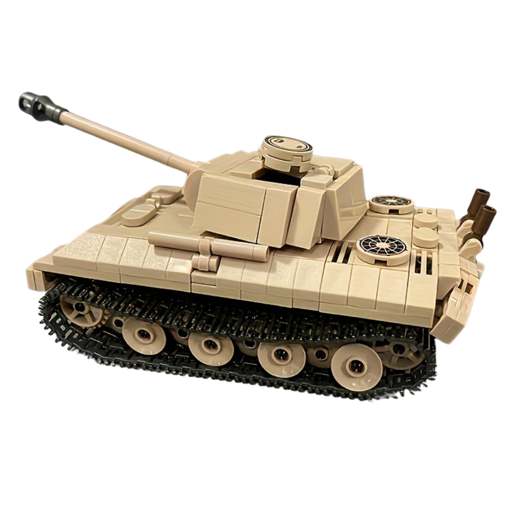 WWII German Panzer V Panther Tank Building Blocks Set