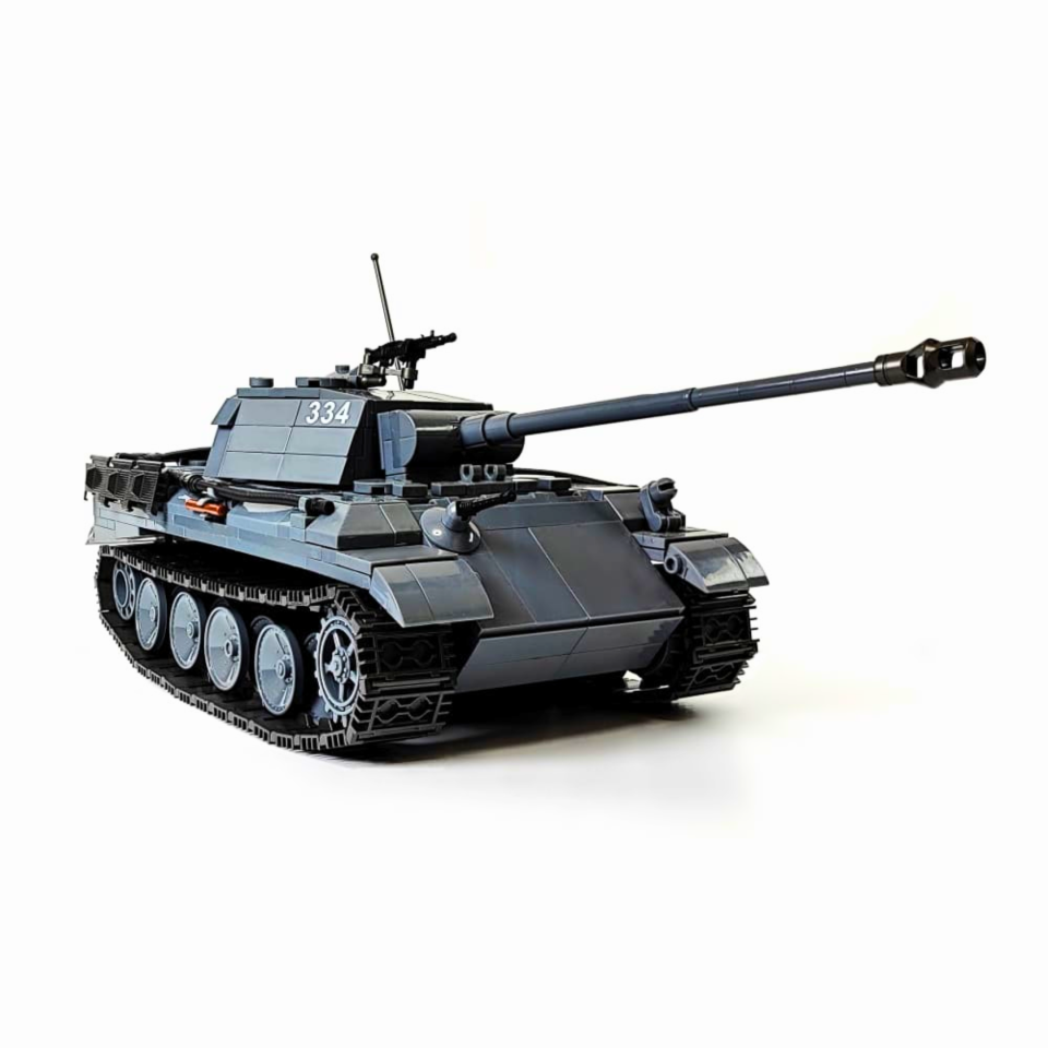 WWII Panzer V German Tank Building Blocks Set