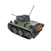 WWII German Panzer II Light Tank Building Blocks Set