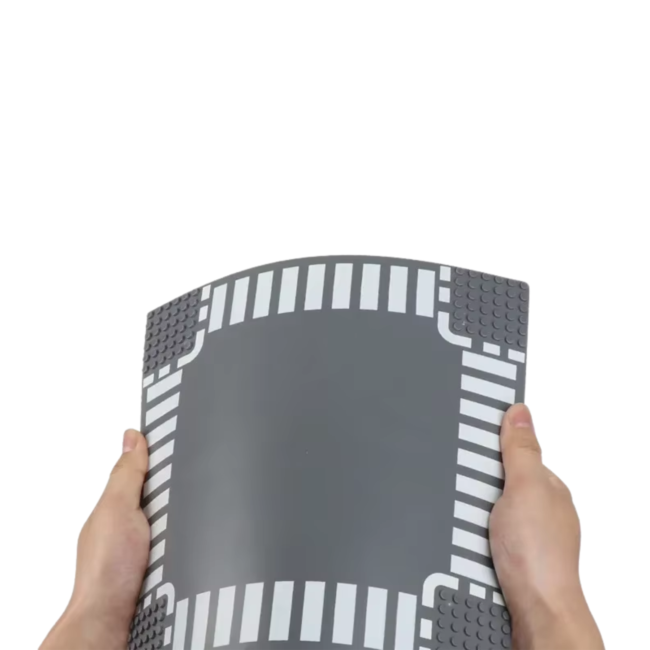 Modular Road Baseplates – Straight Road, Curve Road, T-Shaped Road, Cross Road - Image 5