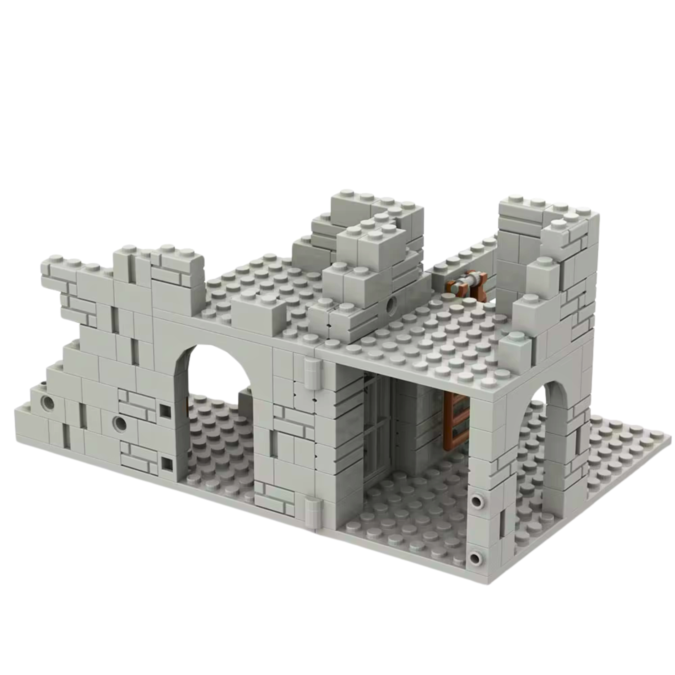 Battle-Damaged Ruins Building Blocks Set - Image 2