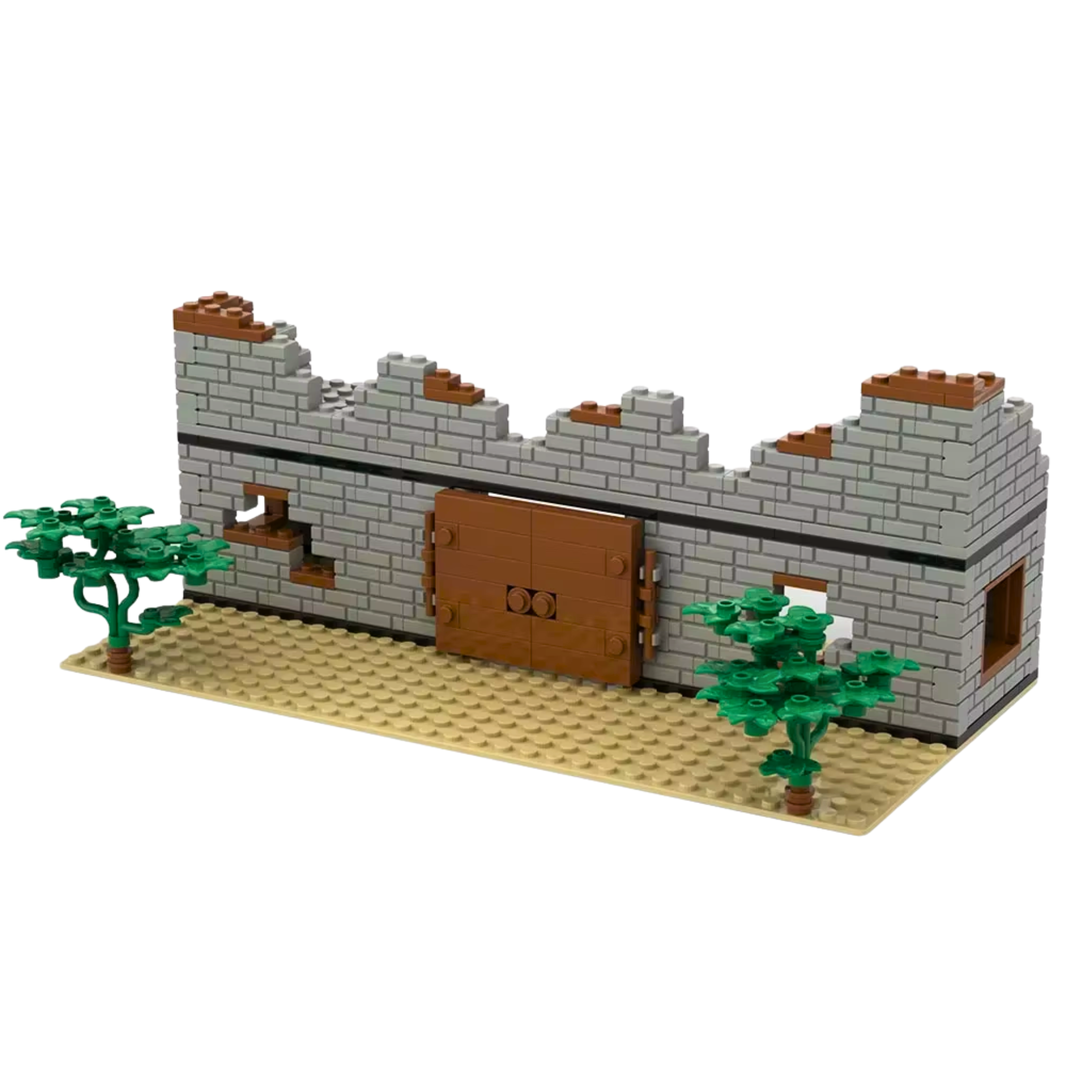 Ruined Military Outpost Building Blocks Set - Image 2