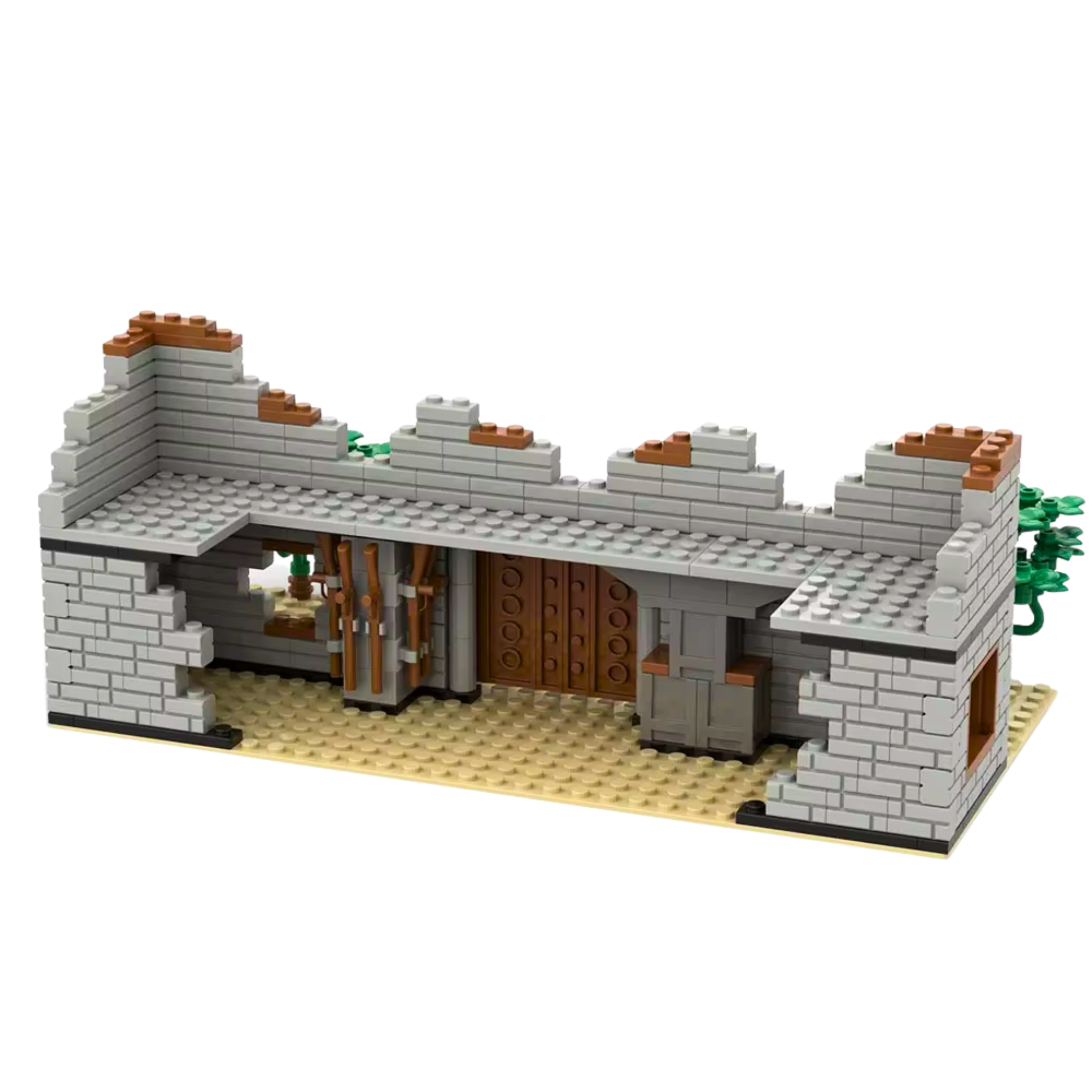 Ruined Military Outpost Building Blocks Set - Image 4
