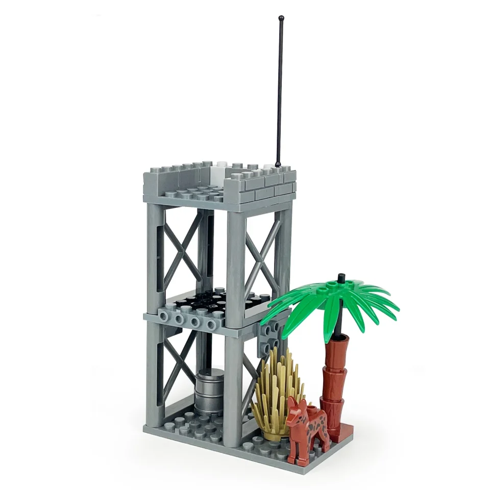 Watch Tower Style 2 Building Blocks Set