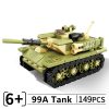 Modern 99A Chinese Main Battle Tank Building Blocks Set