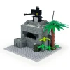 Bunker with Turret Building Blocks Set