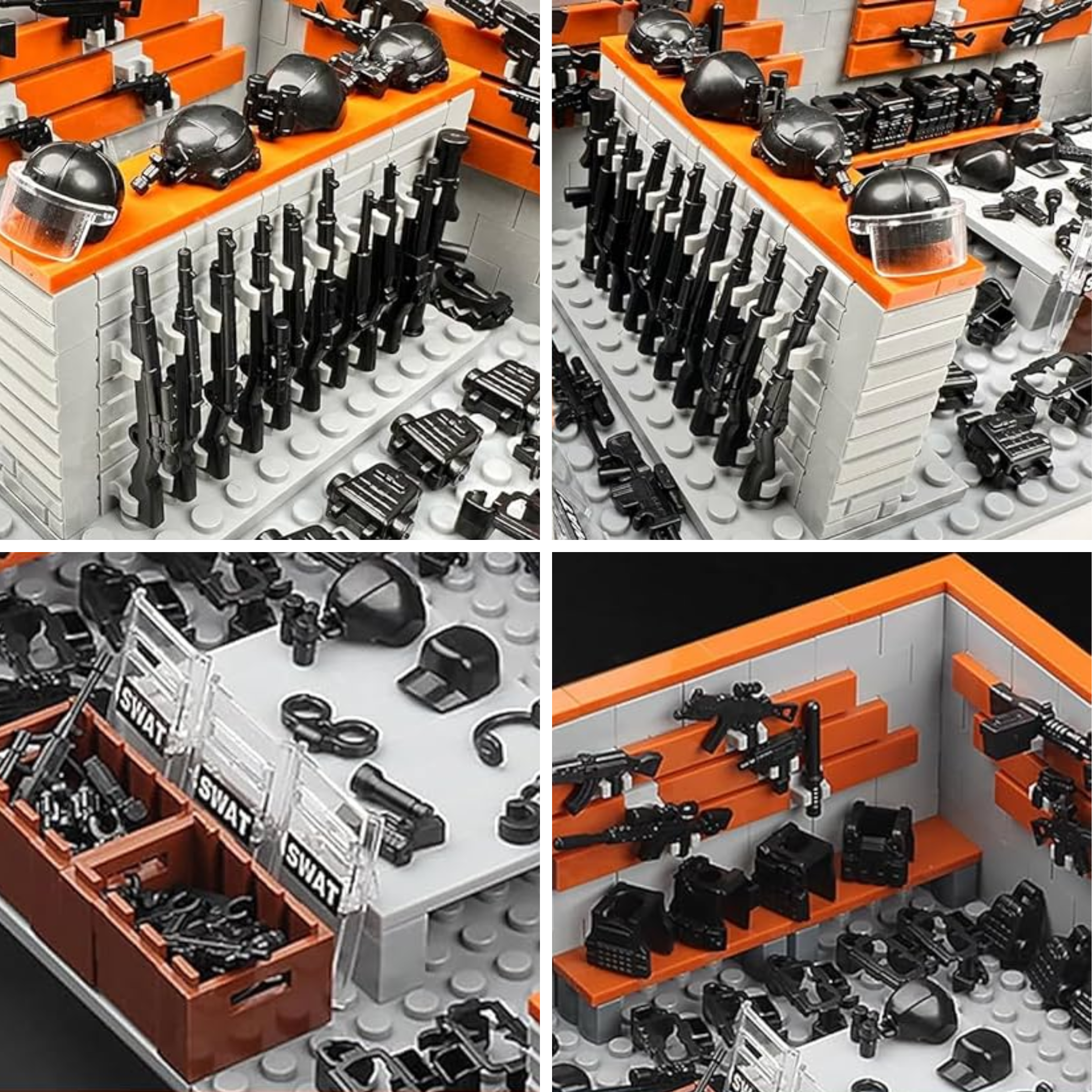 SWAT & Military Armory Room Building Block Set - Image 5