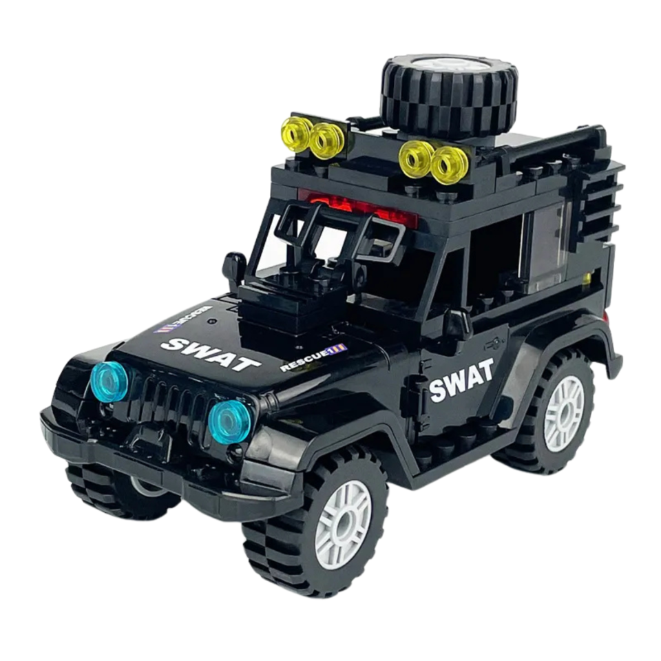 SWAT Tactical Off-Road Vehicle Building Blocks Set