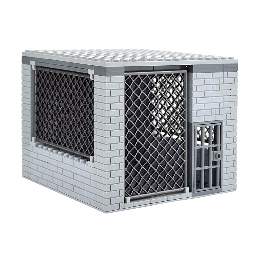 Small Jail Cell Building Blocks Set
