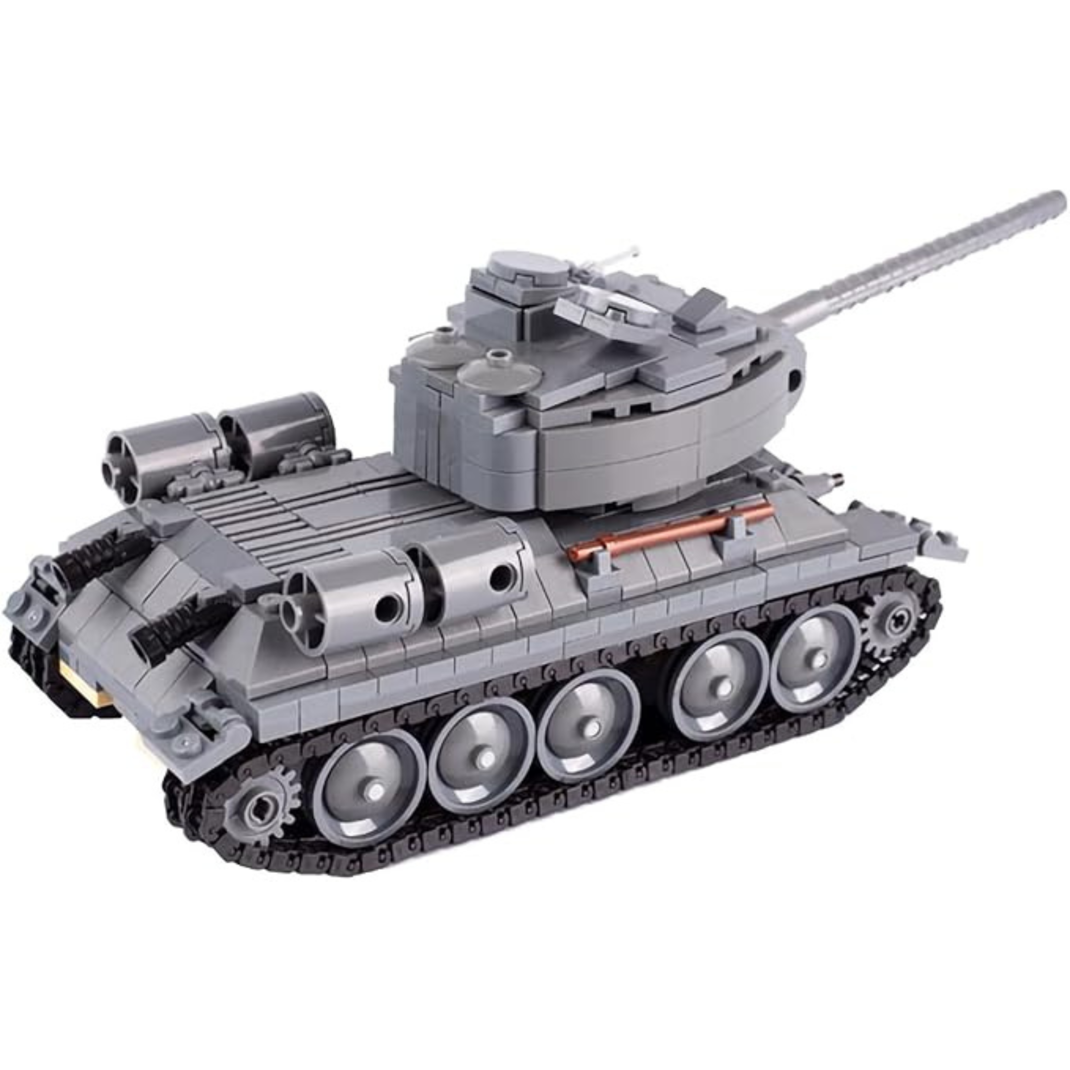 WWII Soviet T-34 Medium Tank Building Blocks Set - Image 3