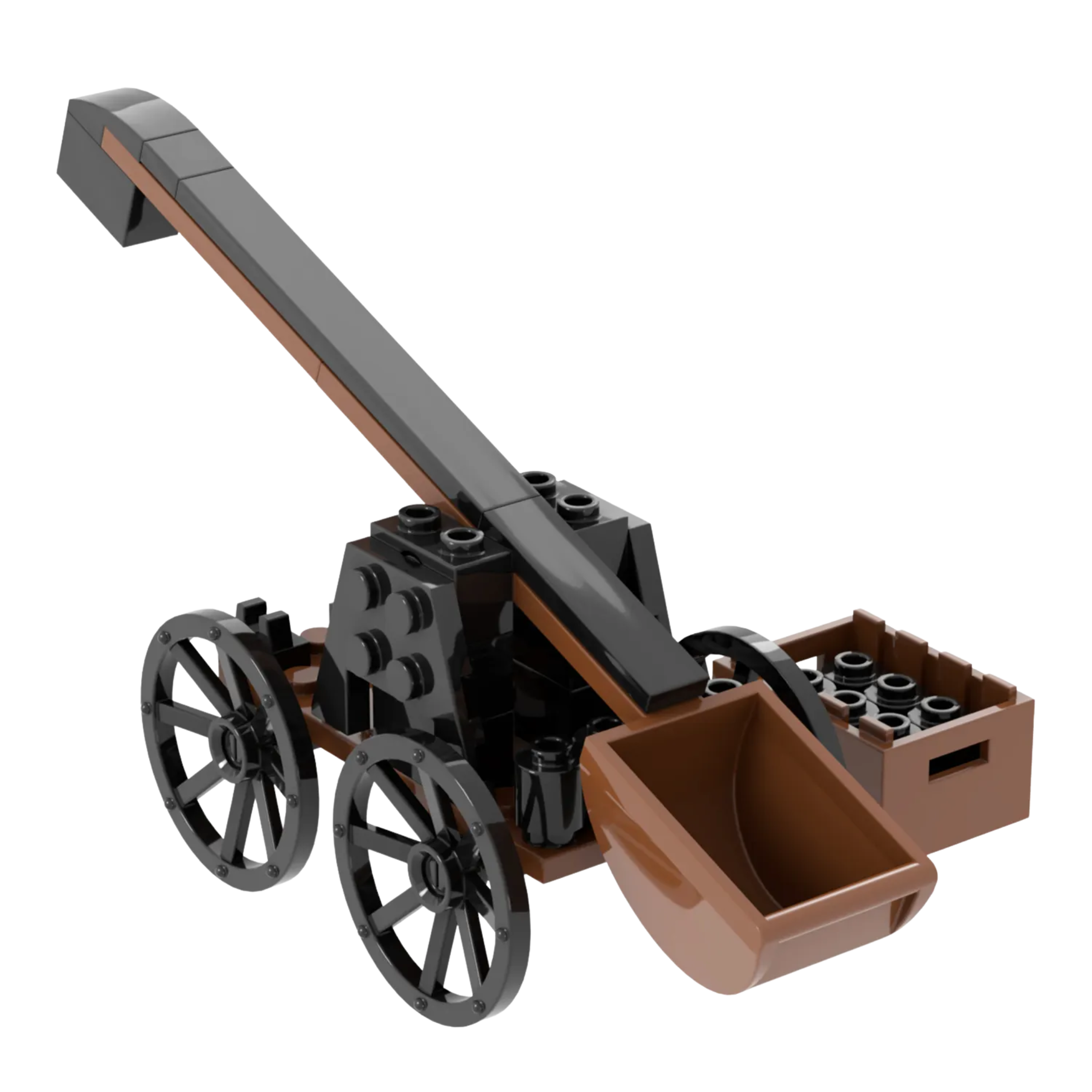 Wheeled Catapult Building Blocks Set - Image 2