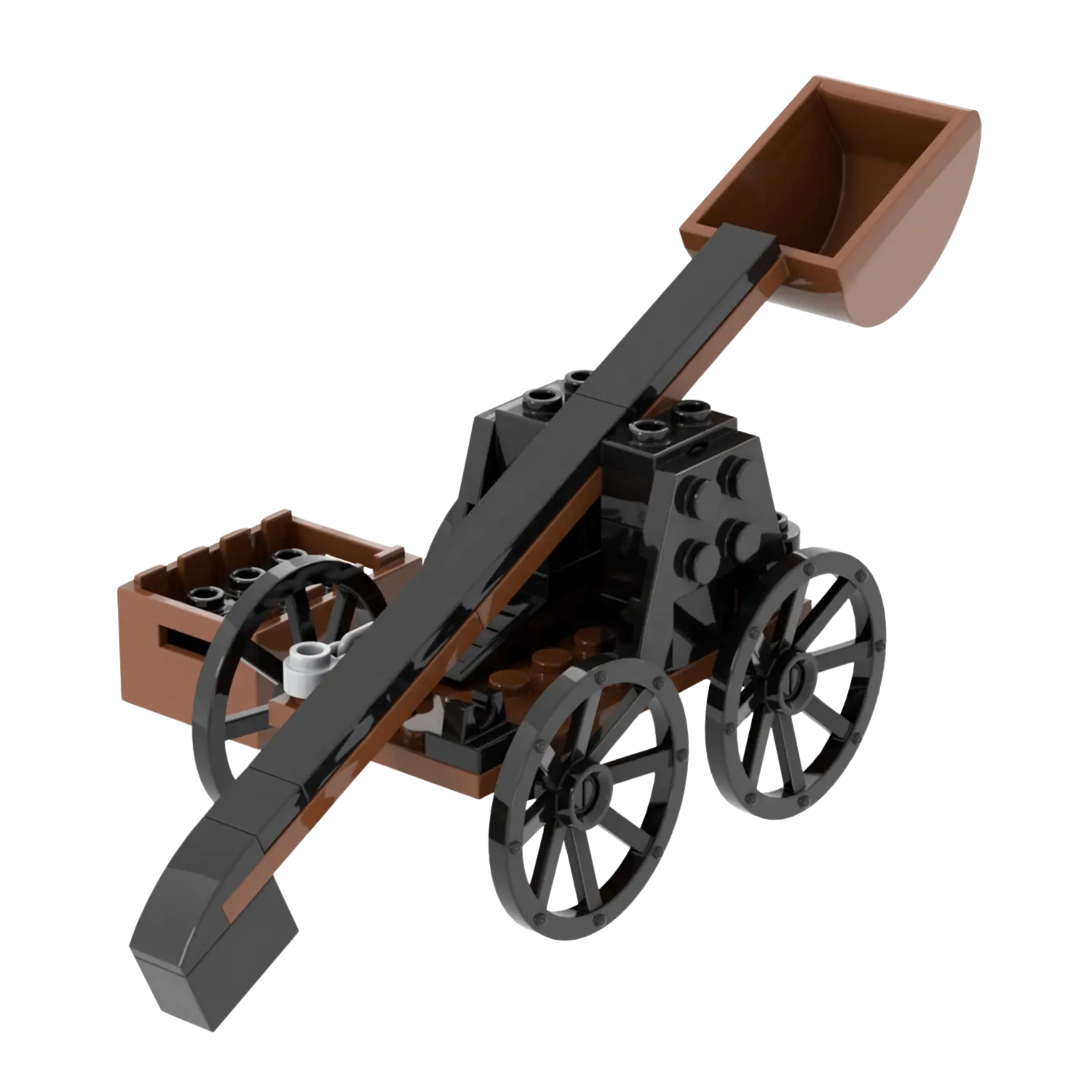 Wheeled Catapult Building Blocks Set - Image 3