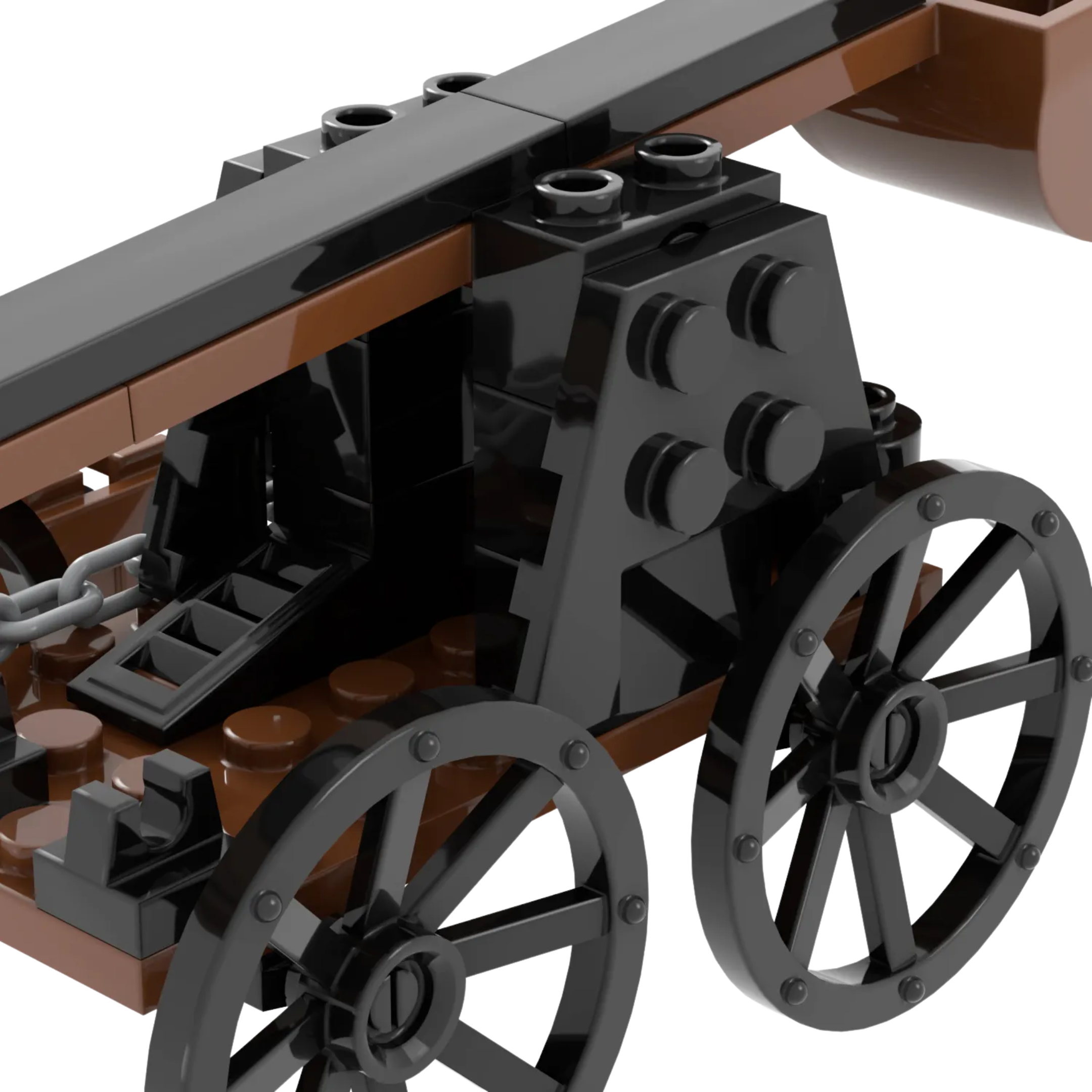 Wheeled Catapult Building Blocks Set - Image 6