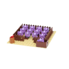 Purple Cabbage Garden Building Block Set