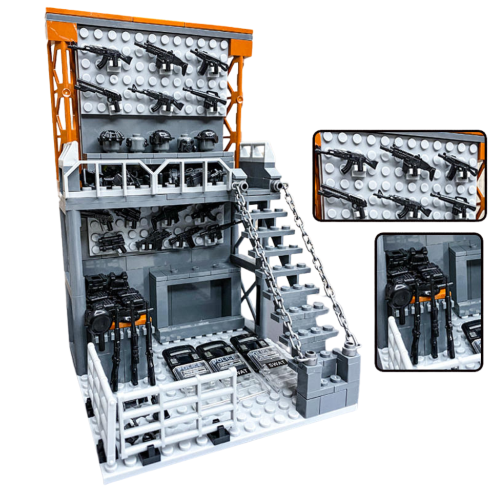 Military Arsenal Building Blocks Set