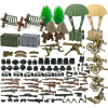 Military Weapons and Gear Accessory Pack – Army Equipment for Minifigures