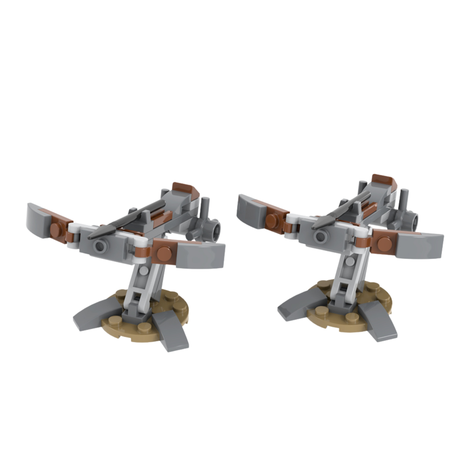Ballista Launcher Siege Weapon Building Blocks Set
