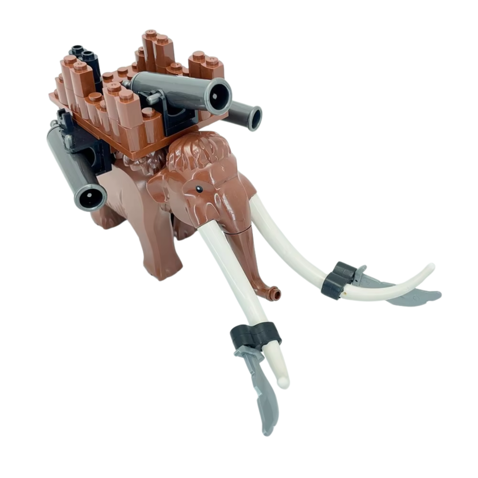 War Mammoth with Mounted Cannons