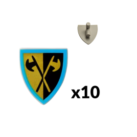 Crossed Axes Shield