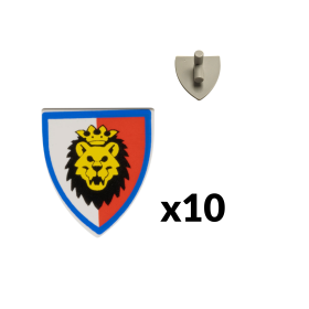 Royal Lion Split Shield