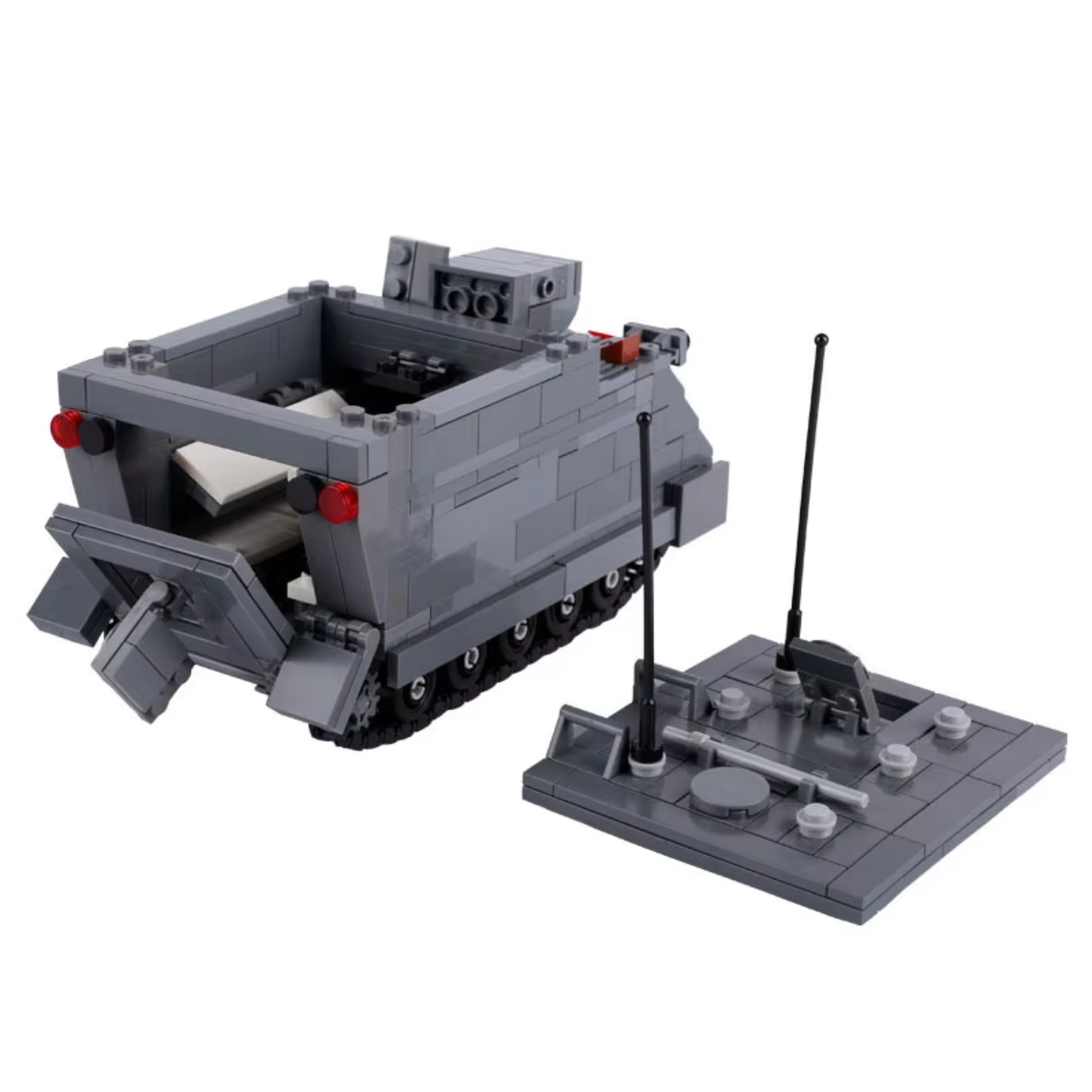 M577 Armored Command & Medical Vehicle – Military Building Blocks Set - Image 2