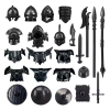 Ancient Spartan & Greek Weapons & Armor Accessories Pack for Minifigures