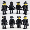 Black Ops SWAT Minifigure Set – 8 Tactical Soldiers with Gear